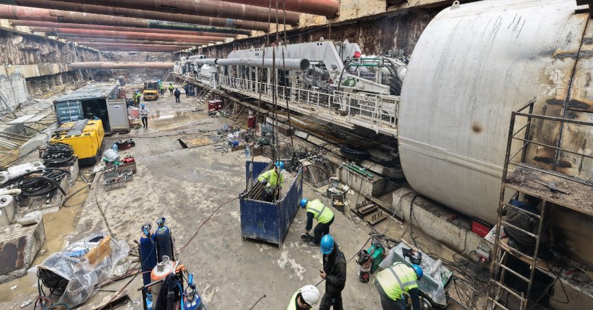 Körfezray’da çalışmalar 4 TBM ile hız kazandı