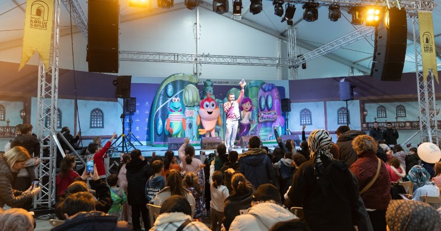 Ramazan çadırında eğlenceli etkinlikler