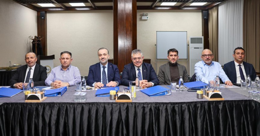 Toplantıda enerji altyapısı ele alındı