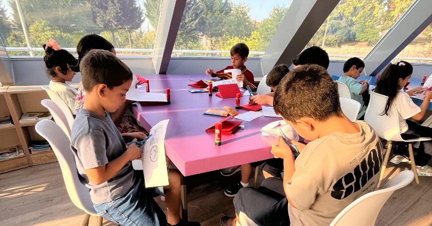 Çocuk kütüphanesinde Ramazan atölyeleri