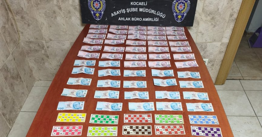 Kumar oynayan 6 kişiye 69 bin 624 lira ceza