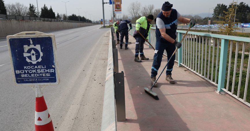Ana arterlerde temizlik mesaisi