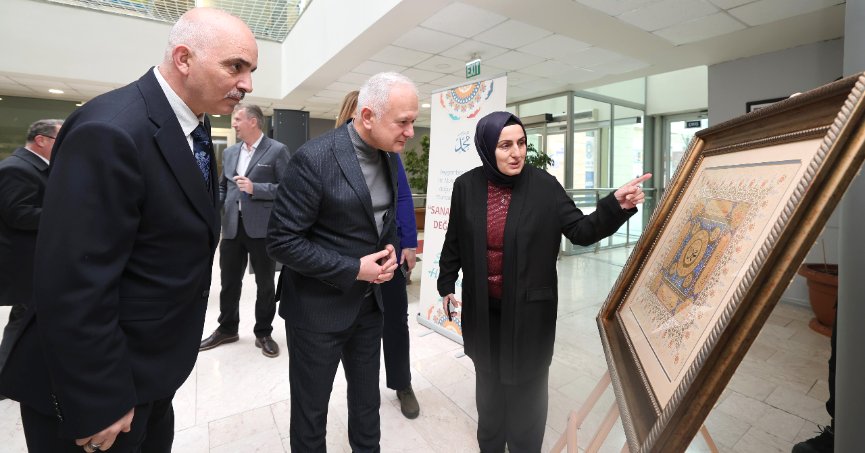 Sanatın estetiği derin maneviyatla buluştu