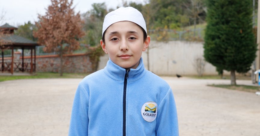 11 yaşındaki Hasan 2,5 ayda hafız oldu