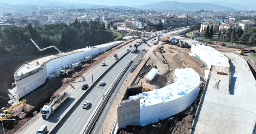 Dev projede seviye yüzde 54’e ulaştı