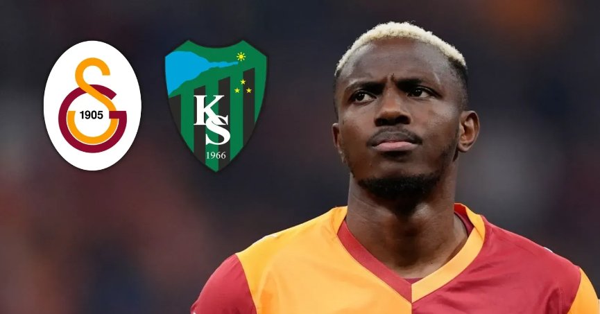 Osimhen, Kocaelispor maçında yok
