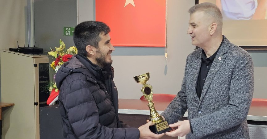 Yarışmada ödüller sahiplerini buldu