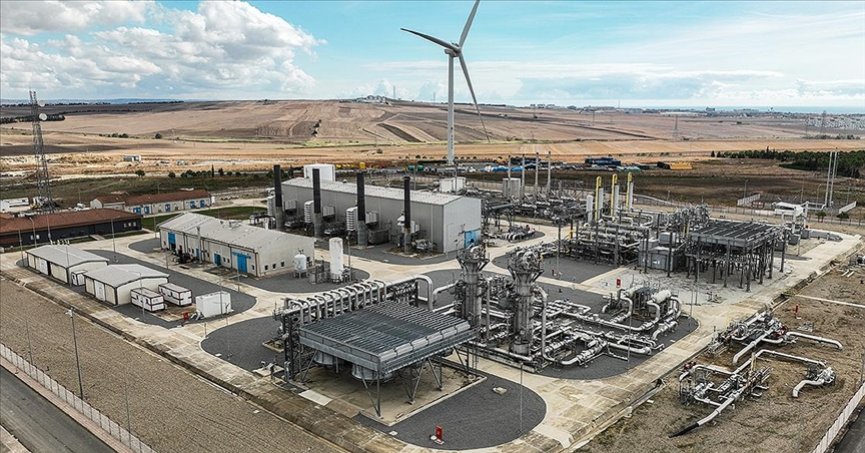 Doğal gaz depolarında doluluk oranı yüzde 71