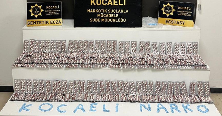 4 bin 920 adet uyuşturucu hap ele geçirildi