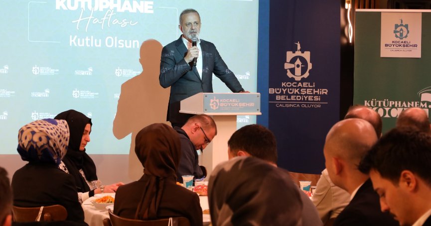 Kütüphane çalışanları programda buluştu