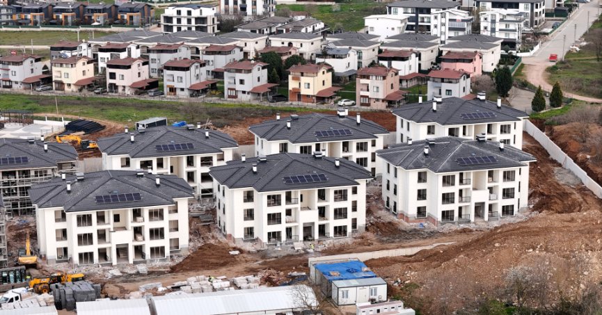    Kartepe Kent Konut’ta  kaba inşaatlar tamam