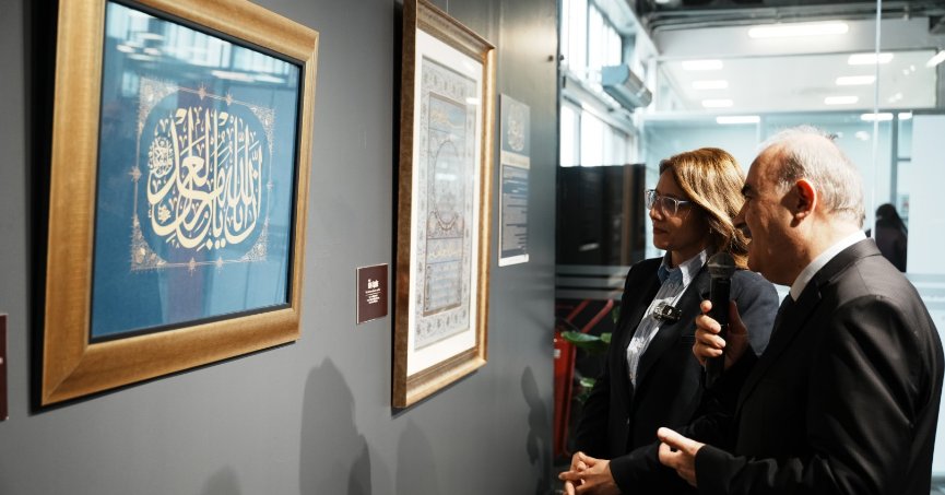 Hat sanatının zarafeti sergide hayat buluyor