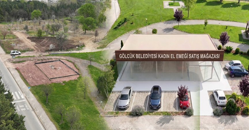 Gölcük’e kadın el emeği satış mağazası yapılıyor