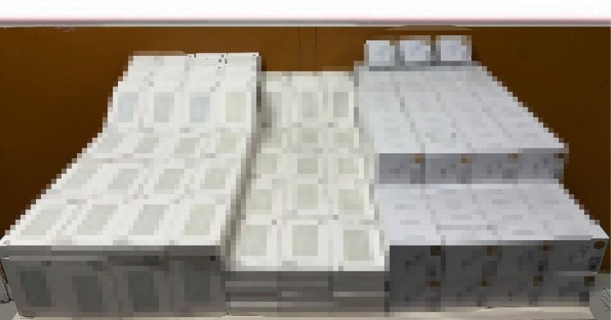 4,4 milyon liralık kaçak elektronik ürün ele geçirildi