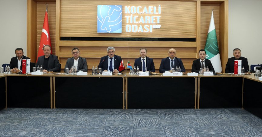 Azerbaycan ile ticari ilişkiler ele alındı