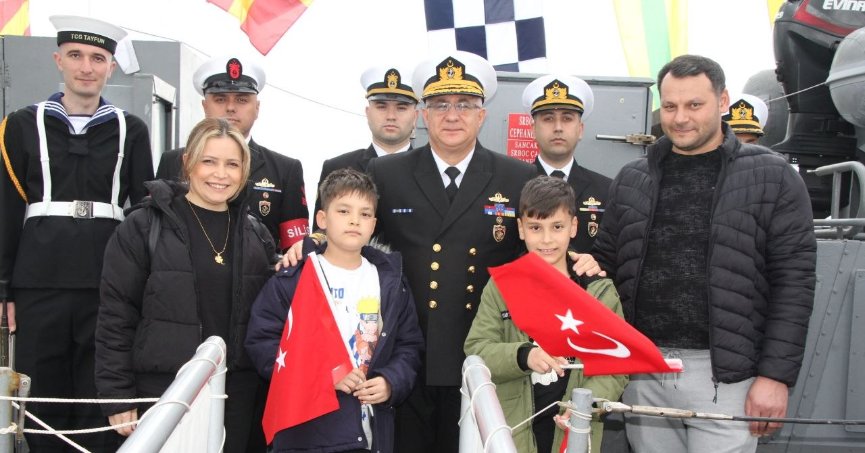 Donanmanın gemi ve botuna büyük ilgi