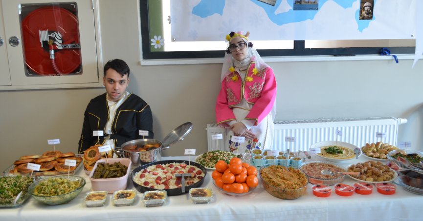 7 bölgeden en özel ikramlar sunuldu