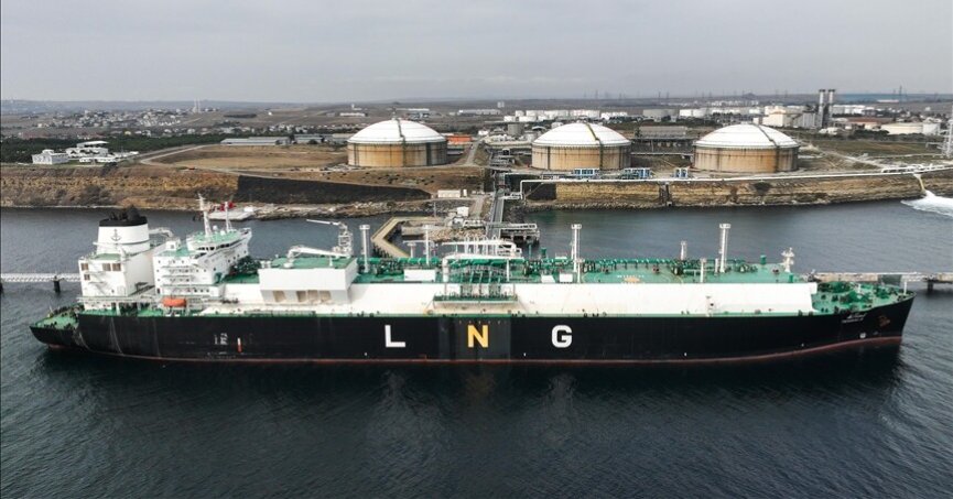 LNG piyasası ilk çeyrekte yüzde 3,8 büyüdü