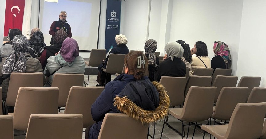 Kadınlar, afetlere karşı bilinçleniyor