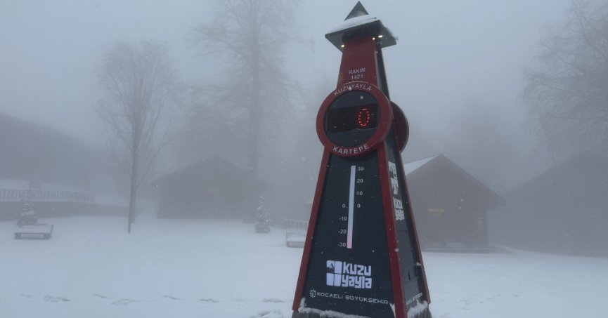 Kuzuyayla’da dört mevsim tek noktada