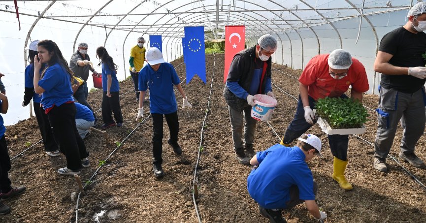 Çocukları doğayla buluşturan etkinlik