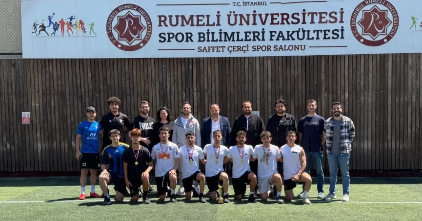 Rumeli Üniversitesi'nde futnet şöleni