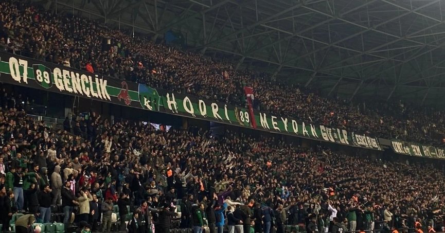 Kocaelispor taraftarı Süper Lig’de ilk 5’te
