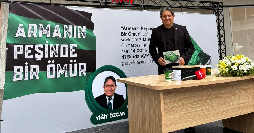41 Burda AVM’de “Armanın Peşinde Bir Ömür” söyleşisine yoğun ilgi