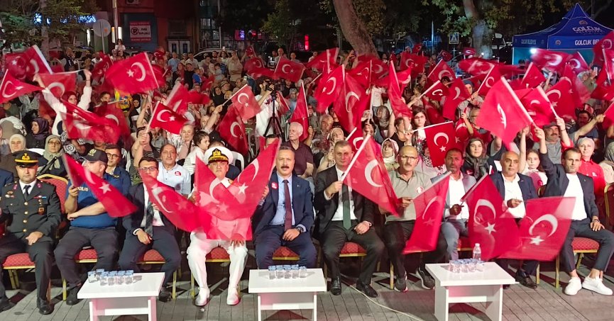 Anıtpark’ta tek yürek olduk