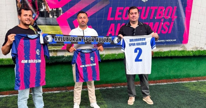 Avluburun Spor ile Leo Futbol Akademisi el sıkıştı
