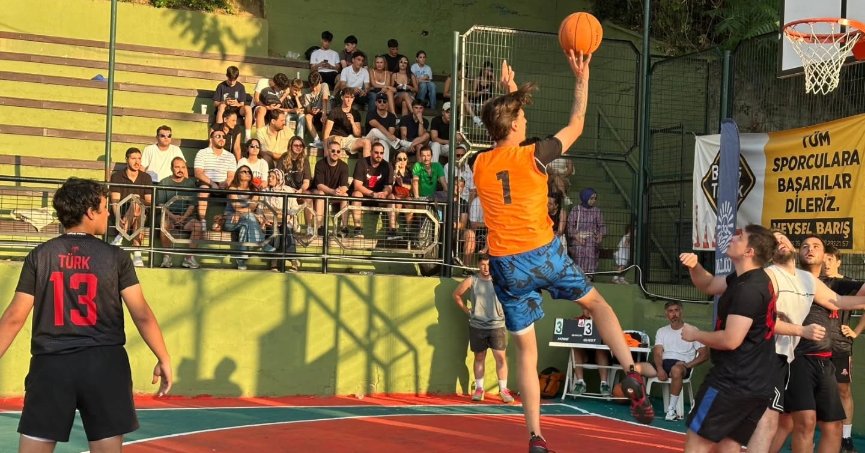 Sokak Basketbolu Turnuvası sona erdi