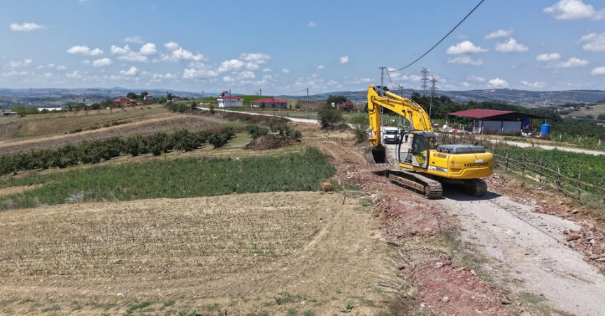 Fındık hasadı öncesi üreticiye yol desteği
