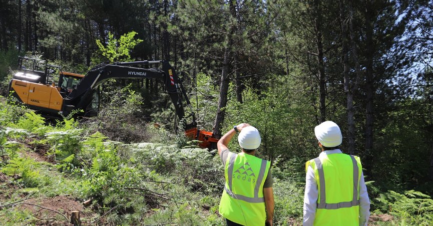 SEDAŞ’tan ormanlık alanlar için yeni ekipman