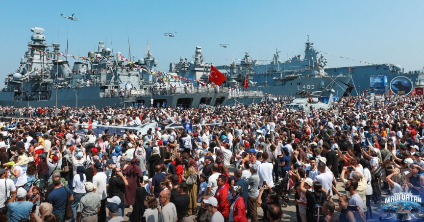  TEKNOFEST Mavi Vatan’da adım atacak yer kalmadı