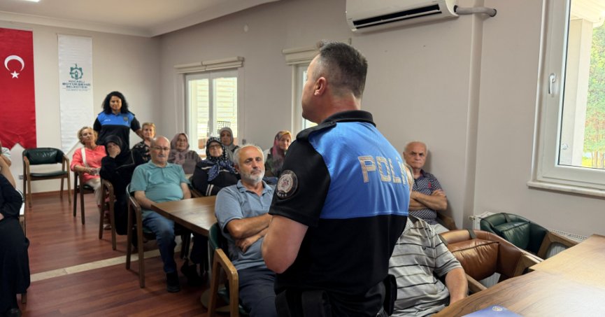 Gölcüklü ‘Saygınlar’a  dijital güvenlik eğitimi