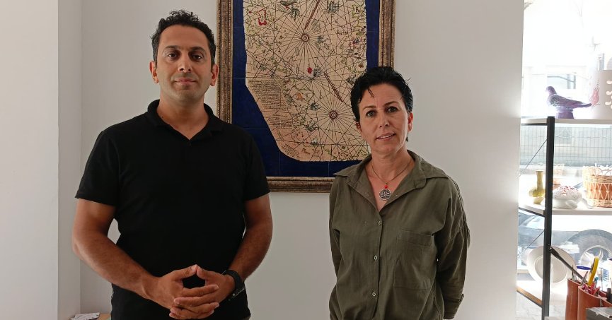 Karma Sanat Sergisi,  açılışa hazırlanıyor   