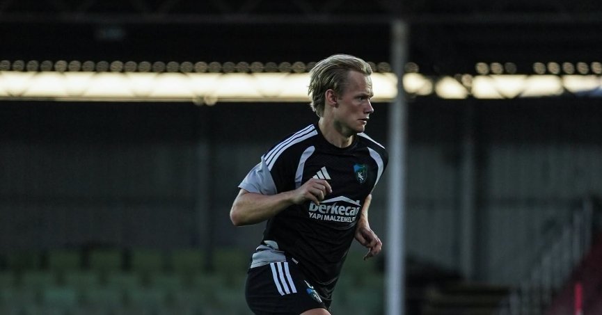 Tobias Gulliksen antrenmana çıktı