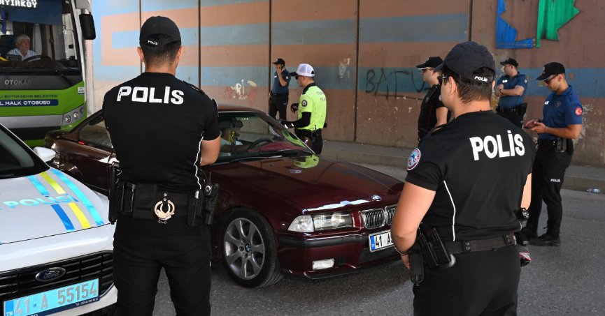 Kocaeli’de aranan  50 şahıs yakalandı