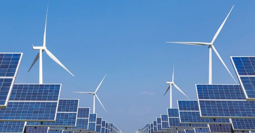 10 yılda güneş ve rüzgardan  442,2 teravatsaat elektrik