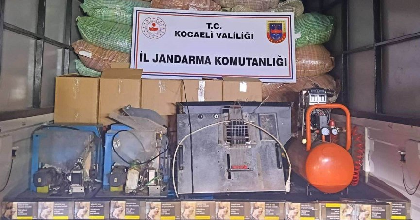 4 milyon TL’lik kaçak tütün operasyonu