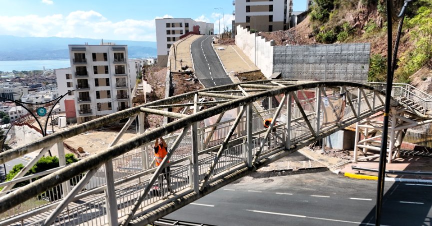 Santral Rampası’nda çevre düzenlemesi