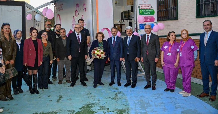 Mobil Mamografi Aracı hizmete girdi
