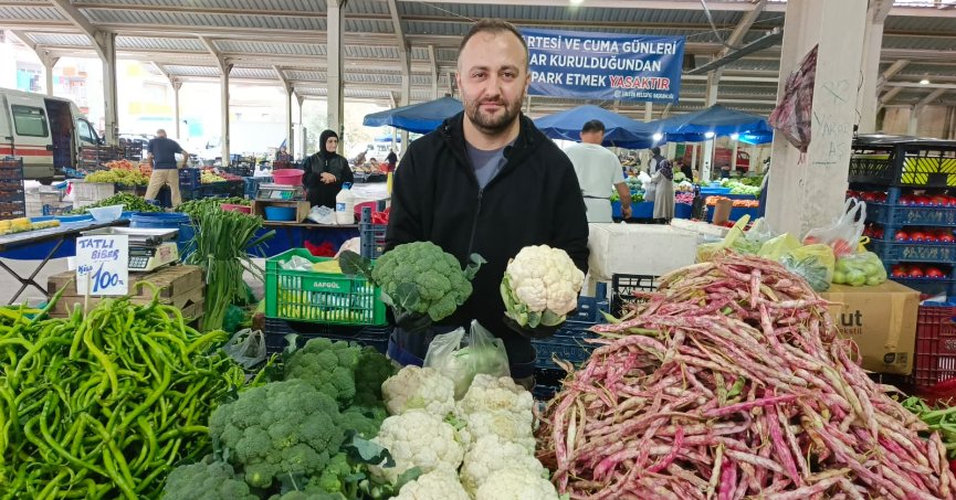 Yazlık ürünlerin yerini kışlıklar aldı