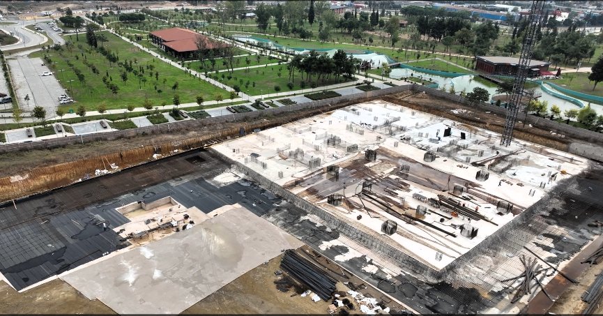 Yeni ibadet alanında aralıksız çalışma