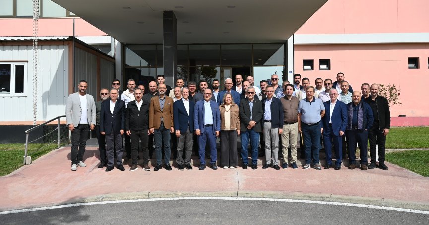 Zeytinoğlu ve Tuğrul, OSB başkanlarıyla buluştu
