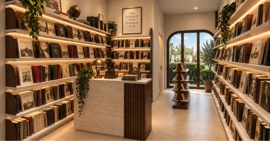 Fuar Park’a Sahafçılar Çarşısı geliyor