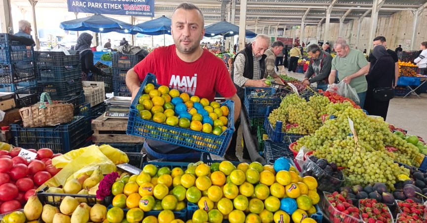 Pazarda mandalina talep görüyor