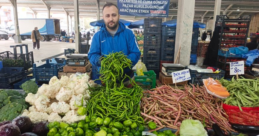 Pazarda sivri biber yükselişte