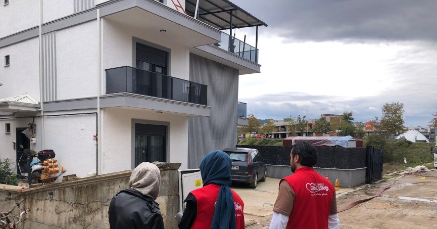 Selden etkilenenlere hane ziyaretleri