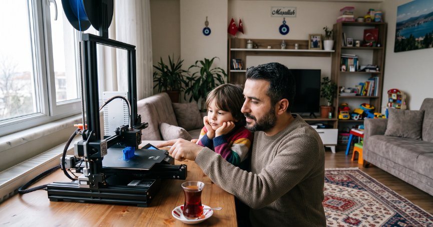Kendi Eşyanı Kendin Üret: Ev Tipi 3D Yazıcılara İlgi Büyüyor